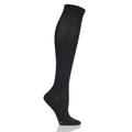 1 Pair Black Medium Leg Vitalizer Compression Socks Ladies 7-8 Ladies - Falke