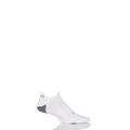 1 Pair White RU5 Invisible Performance Running Socks Men's 5.5-7.5 Mens - Falke