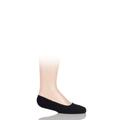 1 Pair Black Invisible Step Shoe Liners Kids Unisex 5.5-8 Teens (13-14 Years) - Falke