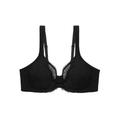 Triumph - Wired bra - Black 34C - Modern Lace+cotton - Unterwäsche für Frauen