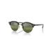 Ray-Ban Sunglasses Unisex Clubround Chromance - Green Frame Silver Lenses Polarized 51-19