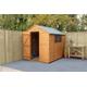 Forest Garden 8x6 Shiplap Dip Treated Apex Wooden Garden Shed (Installation Included)