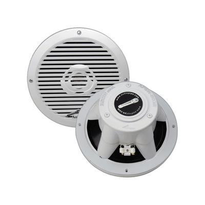 Audiopipe 8in 350W 2-Way Coaxial Marine Speaker White APSW-8032T