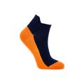 PUNCHY ANKLE Navy - GOTS Organic Cotton Socks, EUR 41-43