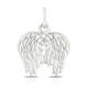 Sterling Silver Angel Wings Charm