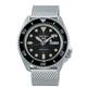 Seiko 5 Sports Men's Stainless Steel Mesh Bracelet Watch