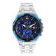 Casio Edifice Men's Stainless Steel & Blue Dial Watch