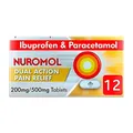 Nuromol Dual Action Pain Relief 200mg/500mg - Ibuprofen & Paracetamol Tablets 12s