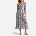 Ted Baker Adlinah Floral Print Chiffon Dress - UK 16