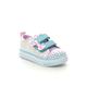 Skechers 20063n Mini Mermaid White Pink Kids Girls Trainers