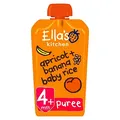 Ella's Kitchen Organic Apricot and Banana Baby Rice Baby Food Pouch 4+ Months 120g