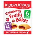 Kiddylicious Strawberry Fruity Bakes 6 x 22g (132g)