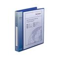 Snopake Executive Presentation 4D-Ring A4 Binder Electra Blue