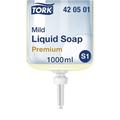 Tork Mild Liquid Hand Soap Refill S1 1 Litre (6 Pack)