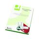 Q-Connect Multipurpose Labels 63.5x38mm 21 Per Sheet White Pack of