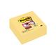 Post-it Super Sticky Note Cube Pad of 270 Sheets 76x76mm Yellow Ref