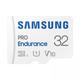 Samsung PRO Endurance 32GB Class 10 MicroSDHC Memory Card and Adapter