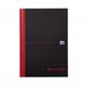 Black n Red Casebound Hardback Single Cash Book A5 Pack of 5 100080414