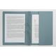 Guildhall Transfer Spring File 315gsm Back Pocket Foolscap Blue