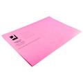 Q-Connect Square Cut Folder Lightweight 180gsm Foolscap Pink Pack of