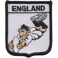 England Rugby Union Player Cartoon Embroidered Patch