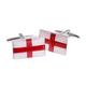 England St George Flag Cufflinks in Personalised Cufflink Box