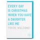 Funny Christmas Cards For Parents, Mum Card Funny, Dad Funny Daughter