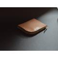 Half Zip Wallet-Leather Wallet-Money Organiser, Zipper Wallet, Custom Small Wallet, Women Purse, Wallet For Men, Travel Card Case, Coin Purse