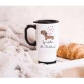 Dachshund Travel Mug, Sausage Dog, Life Is Better With A Dachshund, Dog Thermos Personalised Mug