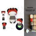 Crochet Kit Lalylala Firefly Amigurumi Diy Glow in The Dark, Material Set, Stuffed Animal, Baby Rattle, Fluorescent Nursery Decoration