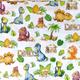 Dinosaur Cotton Fabric Dino World, Baby Dinosaurs Fabric, Quilting Fabric, Boys Nursery Baby By The Yard