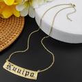 Kuuipo Plate Necklace - Sweetheart Hawaiian Gifts For Her Daughter