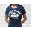 Vintage 70's Nfl Dallas Cowboys Country Baby Tee T Shirt Size Xs