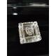 Italian Crystal Square Trinket Box Jewelry Rcr Royal Rock