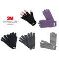 Ladies Thermal Thinsulate Finger Gloves Knitted Wooly 3M