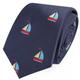 Sail Boat Sailor Neckties For Him | Sailing Yacht Race Tie Sailboat Boating Gift Yachting Work Colleague