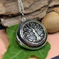 Tree Of Life Necklace, Celtic Jewelry, Irish Locket Pendant, Mom Gift, Norse Anniversary Graduation