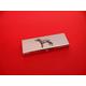 Greyhound Design Seven Day Pill Box - Medication Organiser Chrome Case Small Trinket Pet Dog Gift