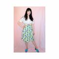 Vintage 70's Elephant Print Wrap Skirt Animal Pattern