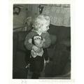Vintage Photo 1966 Barbara With Chester The Chimp Doll Stuffed Animal Toy 10J
