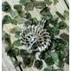 Moldavite Or & Herkimer Diamond Quartz Peacock Pendant - Transformation, Manifestation, Crystal Pendant, Witchy, Cage Pendant