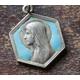 Our Lady Lourdes Enamel Medal