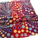 Magenta Stunning Embroidered Polka Dott Shawl Scarf Wrap Stole 28x80 Inches