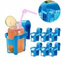(Pack of 6) Pool Drink Holder Cup Holder Pool Accessories for Frame Pool Steel Frame Pool Swimming Pool Bottle Holder Pool Accessories for Above Ground Pool to Place Drinks Sunglasses