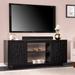 Delgrave Media Console w/ Storage - Black - SEI Furniture MS1224756