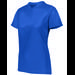 Augusta Sportswear AG1567 Athletic Women's Attain Two-Button Jersey T-Shirt in Royal Blue size Small | Polyester 1567