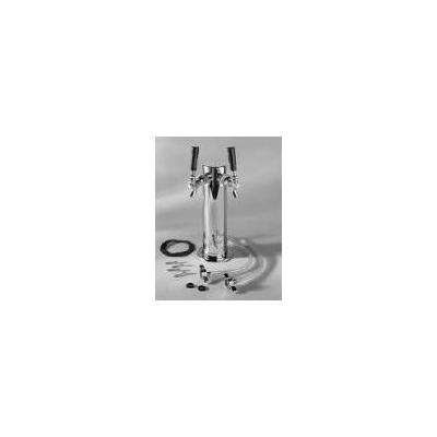 Beverage Air 406054A Dual Angle Faucet with 3 in OD 8 in Column