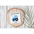 Personalised Tractor Card - Birthday Son, Daughter Farm Theme