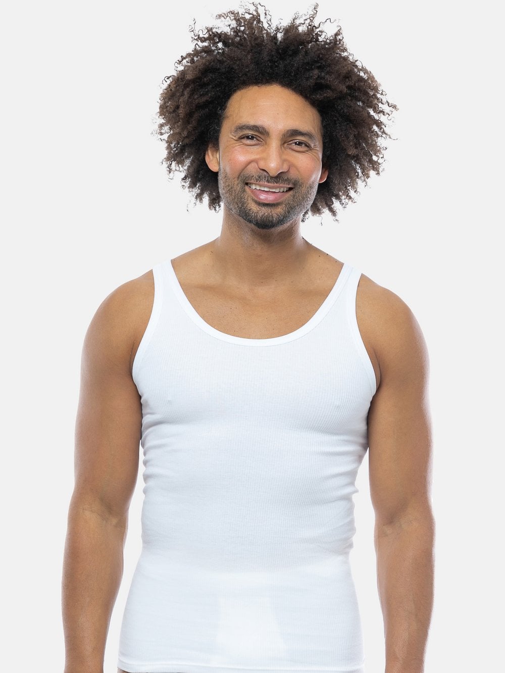 con-ta Unterhemd / Tanktop Herren weiß, XXL Image