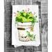 East Urban Home Farmhouse Bucket Of Limes Kitchen Cotton Tea Towels Flour Sack in Green/Pink | 27 H x 27 W in | Wayfair